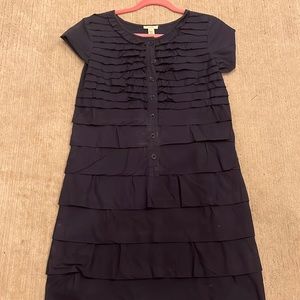 Jcrew ruffle dress
